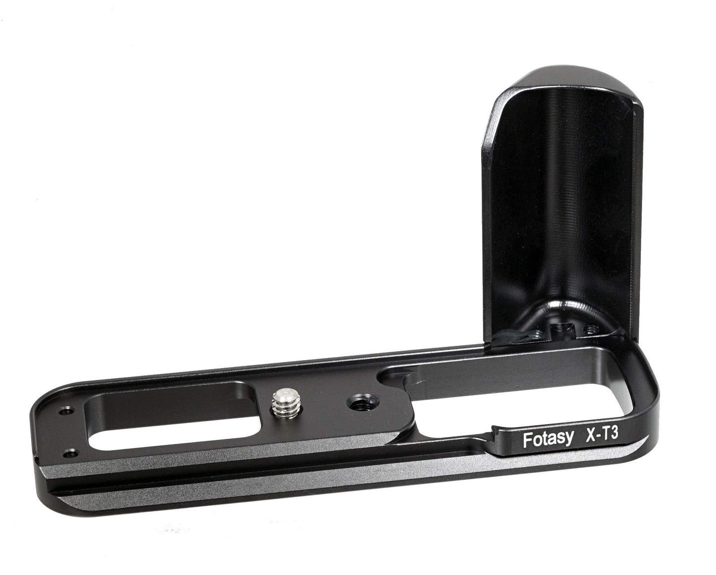 X-T4 Camera Hand Grip, Fotasy Arca Swiss Type Quick Release QR Metal Holder Hand Grip, Aviation Grade Aluminum, Compatible with Fujiflm Fuji XT4 X-T4
