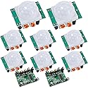 DaFuRui 10PCS HC-SR501 PIR Module Pyroelectric Infrared Motion Sensor Module Detector
