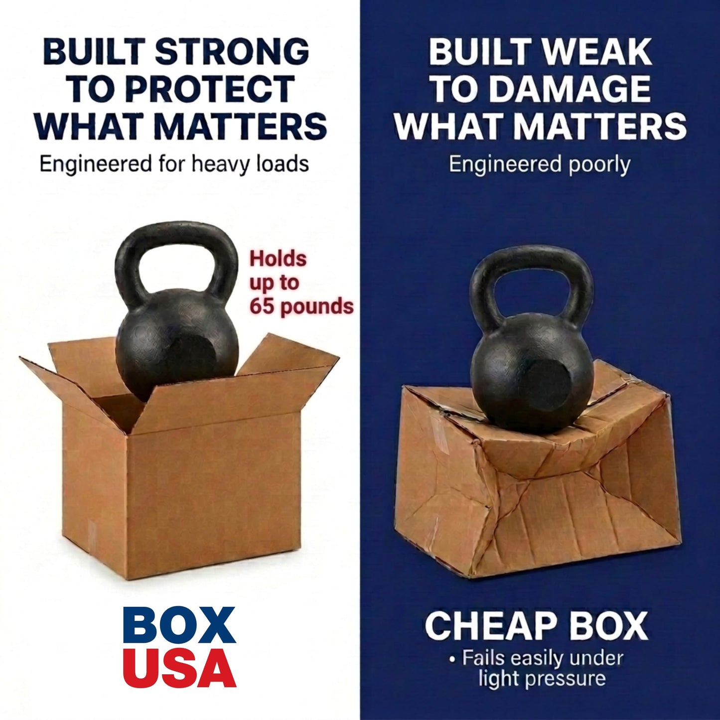 BOX USA Shipping Boxes Medium 12"L x 9"W x 4"H 25-Pack - Corrugated Cardboard Box for Moving, Mailing, Packing, Packaging and Storage