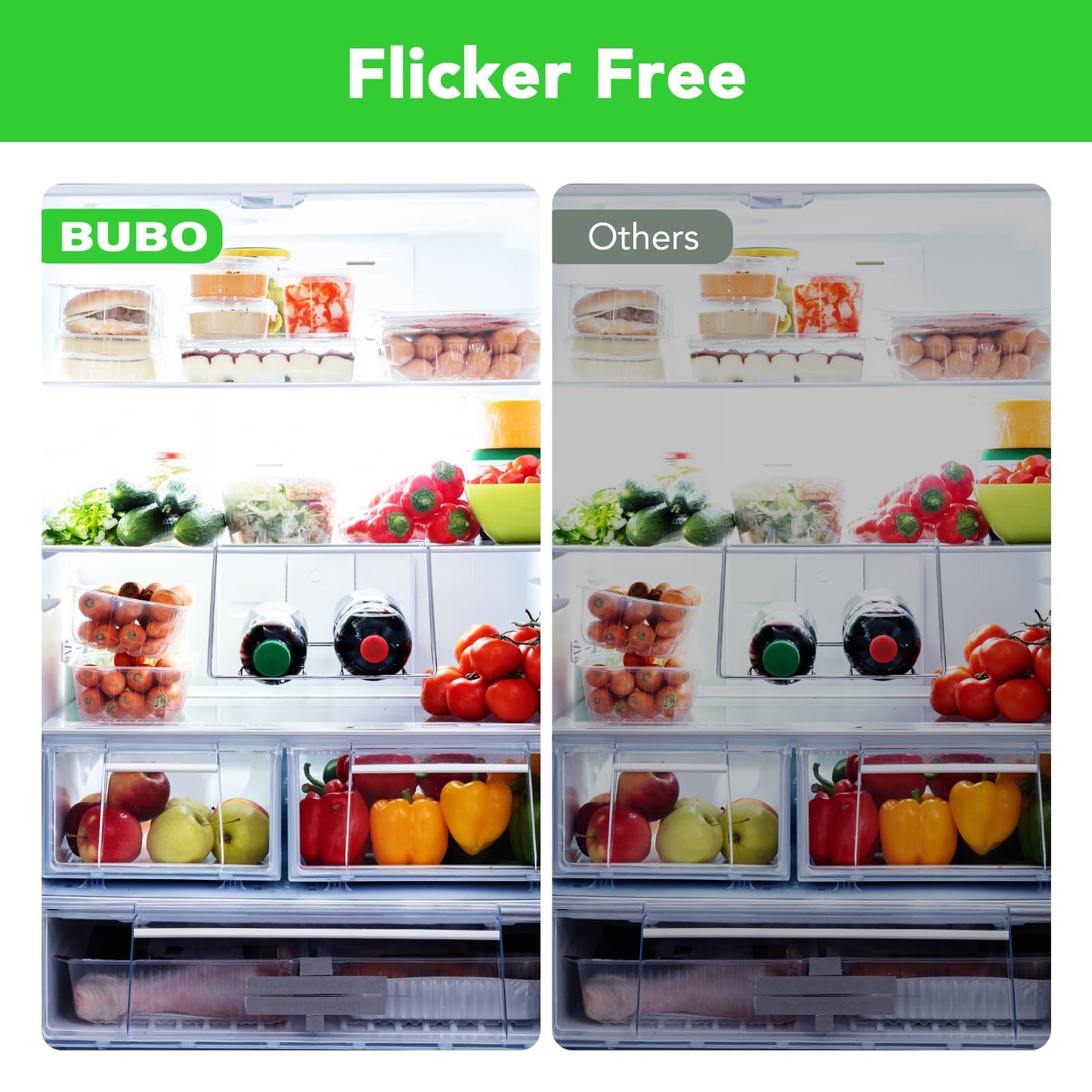 BUBO LED Refrigerator Light Bulb 40 Watt 120V, Fridge Light Bulb Daylight 5000K Waterproof, A15 Applicance Bulb for Freezer, E26 Medium Base