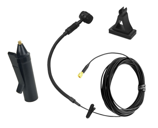 HEIMU Clip On Instrument Condenser Microphone + Universal Clip (for Piano)