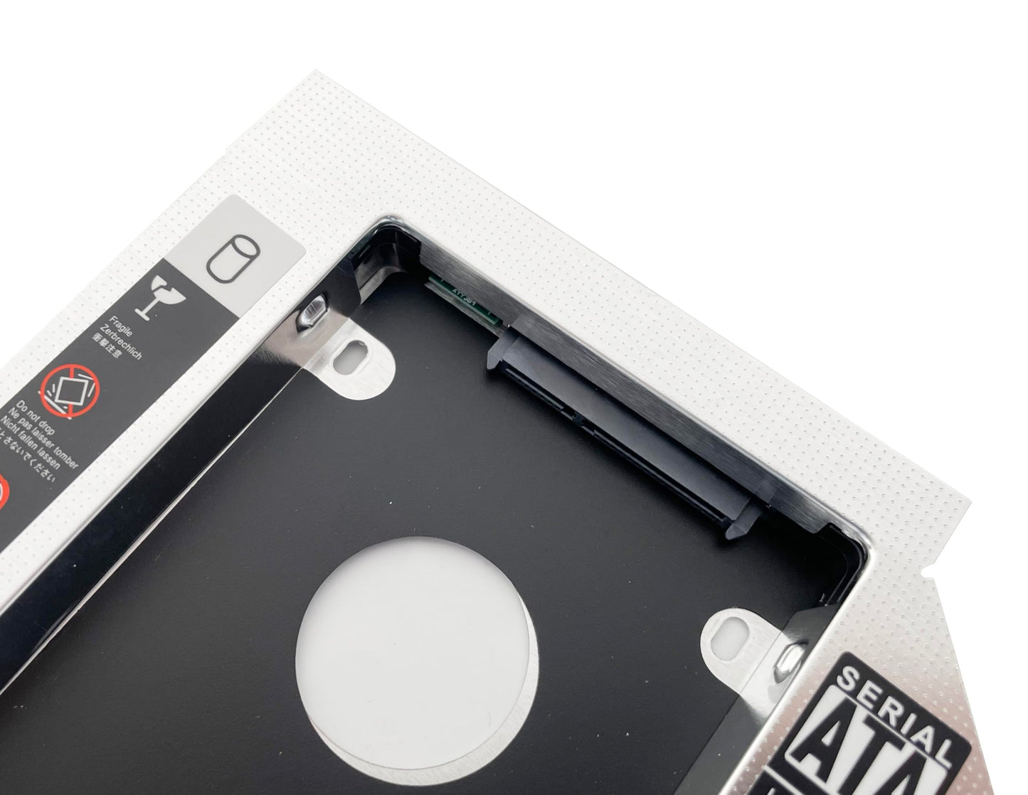 NIGUDEYANG 2nd Second HDD SSD Hard Drive Optical Bay Caddy Frame Tray for Dell Studio 1735 1737 1745 1747 1435 1440 1457