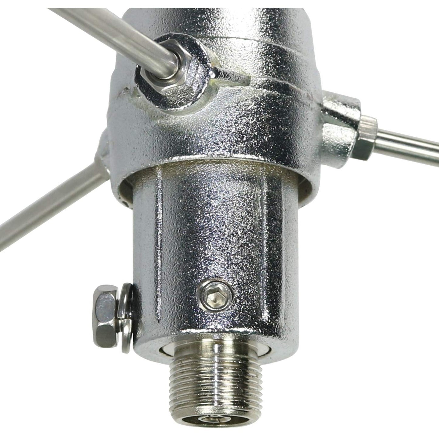 Tram 1477-B Pre-Tuned 144MHz-148MHz VHF/430MHz-460MHz UHF Amateur Dual-Band Base Antenna, Black Fiberglass, 43" Tall