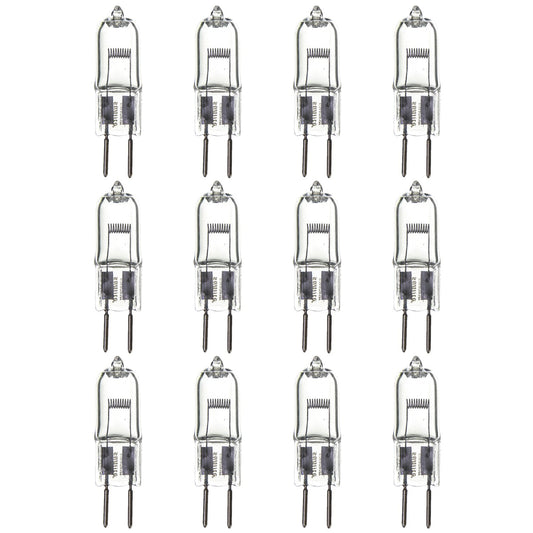 Lumens, 12 Volts, GY6.35 (Bi-Pin) Base, Clear, 2000 Hour Life Span,
