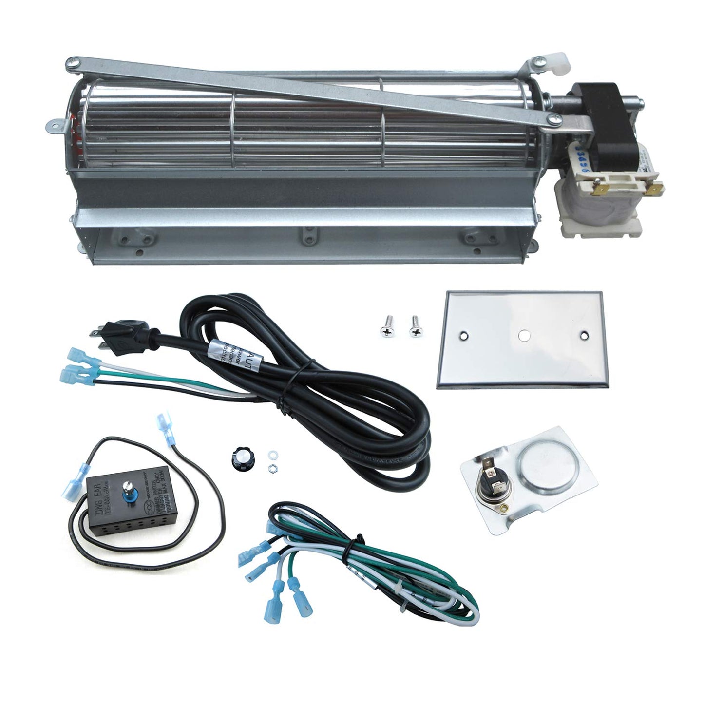 Direct Store Parts Kit DN114 Fireplace Blower Kit FK4 GFK4 R7-RB74K HB-RB74K Replacement for Heatilator Rotom CB4236, CB4842 ...