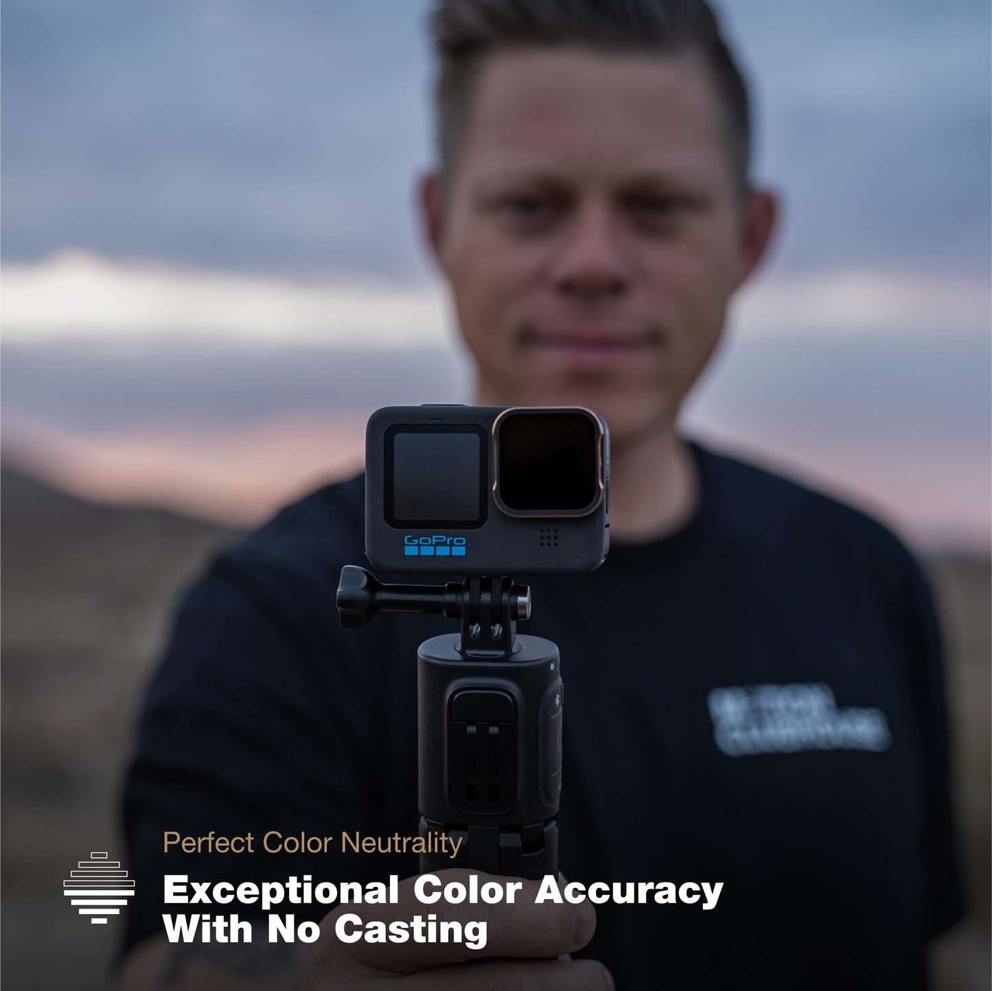 PolarPro - Shutter Collection - Filters for GoPro Hero 9, 10, 11,12, & 13 | 3-Pack Filter Kit - ND8, ND16, ND32 - Neutral Density Filters - Ideal