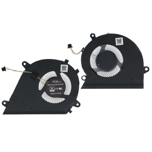 Fleshy Leaf CPU+GPU Cooling Fan Replacement for ASUS Mars15 VX60 VX60GT VivoBook K571 K571GT-EB76 X571G F571G F571GT X571F X571GD X571GT X571U Series