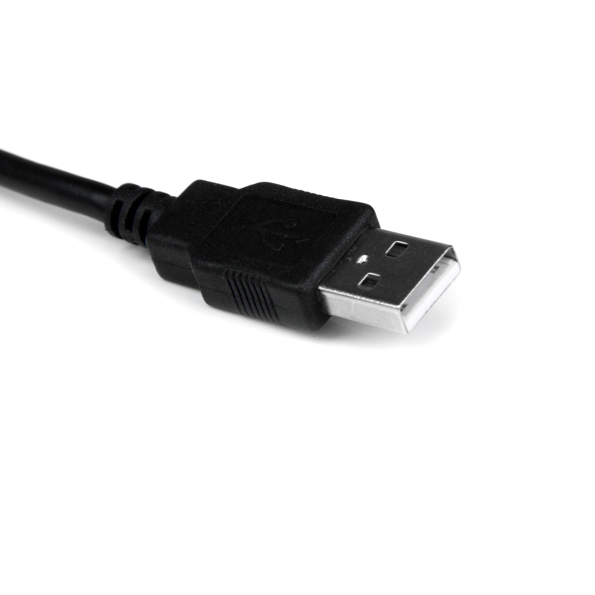 StarTech.com 1 ft. USB to RS232 Serial DB9 Adapter Cable with COM Port Retention - Up to 920 kpbs USB A to DB9 Serial Adapter , TAA (ICUSB232PRO)
