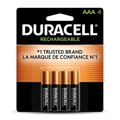 Duracell Precharged Recharg. Battery,AAA (Pack of 2)