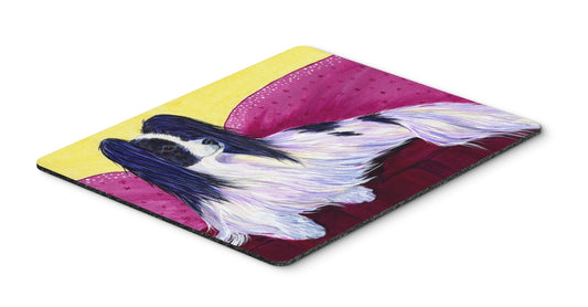 Caroline's Treasures SS8416MP Papillon Mouse Pad, Hot Pad or Trivet for Home Office Gaming Working Computers Laptop Mouse Mat,Washable Large Mousepad