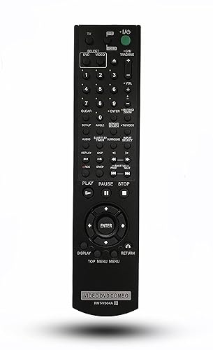 Replacement Remote Control for Sony DVD/VHS Combo Player SLV-D370P SLV-D380P SLV-D350P SLV-D360P SLV-D500P SLV-D281P SLV-D300P SLV-D560P