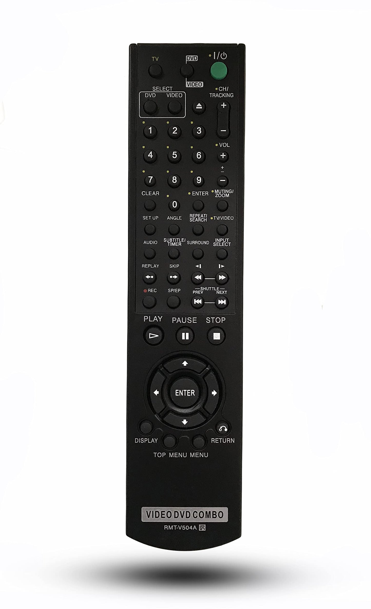 Replacement Remote Control for Sony DVD/VHS Combo Player SLV-D370P SLV-D380P SLV-D350P SLV-D360P SLV-D500P SLV-D281P SLV-D300P SLV-D560P