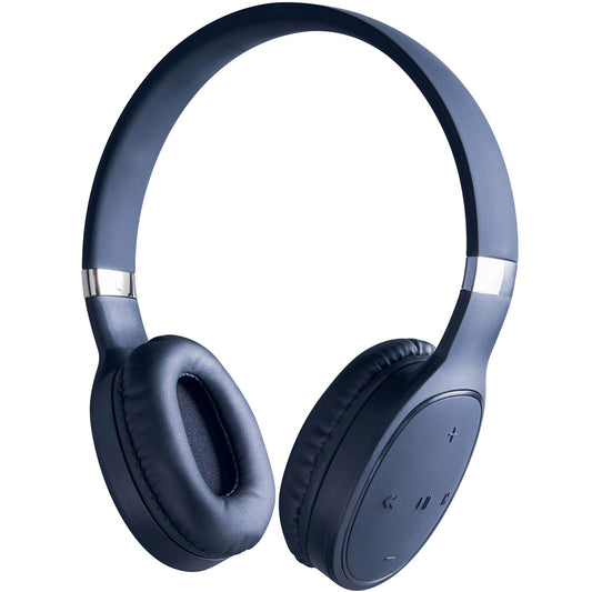 Outdoor Tech - Komodo Over-The-Ear Bluetooth Headphones, Marine Blue - Wired and Wireless, Touch Controls for Music, Microphone, and Answering Phone…