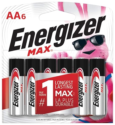 Energizer E91BPF-6 Max 6-Count AA Batteries