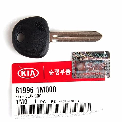 HYUNDAI Uncut Blank Factory Key for KIA 2009-15 Forte, 2009-2013 Forte Koup (1 Key, Physical Control Method, Passenger Car)