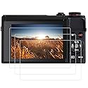 PCTC G7 X Mark II Screen Protector for Canon G9X Mark II / G9 X / G7X Mark II / G7 X / G5X II /G5 X Camera, 0.3mm 9H Hardness Tempered Glass Screen