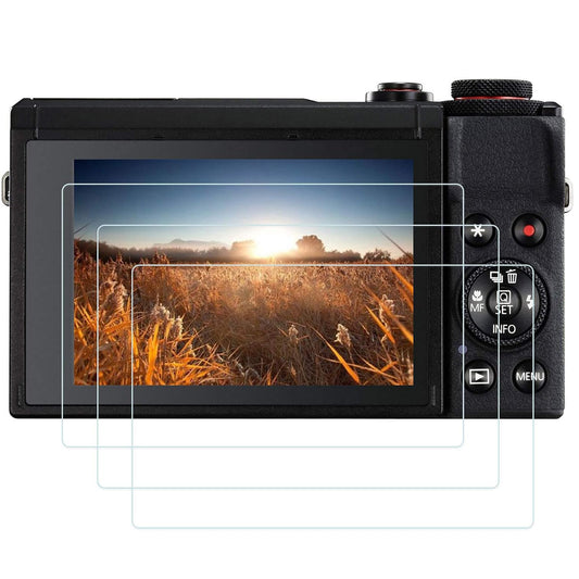 PCTC G7 X Mark II Screen Protector for Canon G9X Mark II / G9 X / G7X Mark II / G7 X / G5X II /G5 X Camera, 0.3mm 9H Hardness Tempered Glass Screen