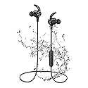 SWIPESMITH Wireless Headphones, Bluetooth 5.2 Stereo aptX Wireless Earbuds Bass Bluetooth Earbuds Bulit-in Mic with 16H Playtime, Magnetic, IPX7…