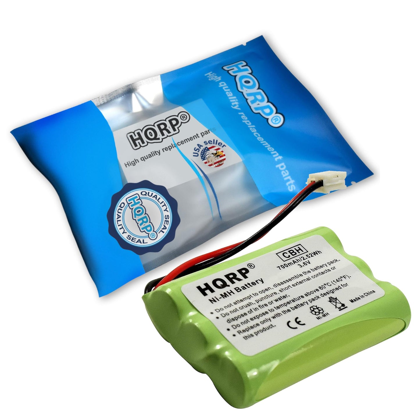 HQRP Phone Battery Compatible with AT&T/Lucent E5927B, E5933B, E5934B, E5937B, E5938B, E5939B Cordless Telephone