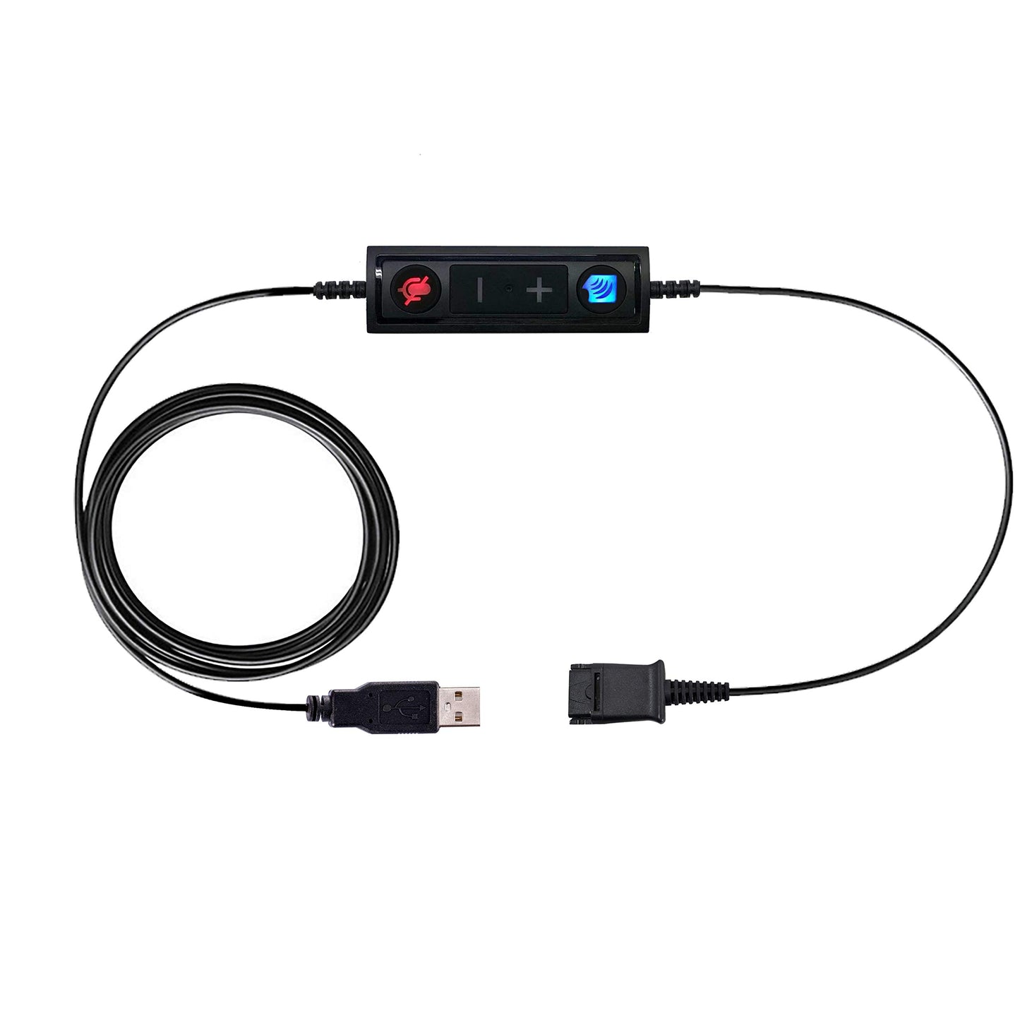 TruVoice HD-350 USB Deluxe Headset for The Office or Call Center - Works with All VoIP Phone Systems - Noise Canceling Microphone and HD Speakers