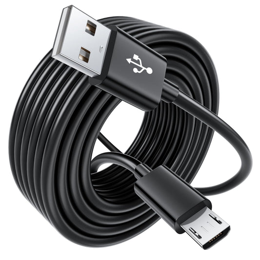 10FT Long PS4 Charger Cord for Xbox One Controller,PS4 Charging Cable,Micro USB Cable for Xbox One S/X Slim Elite Controller,Dualshock 4 Data Cord