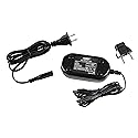 HQRP Replacement AC Adapter/Charger Compatible with JVC GZ-MS120AUS, GZ-MS120B, GZ-MS120BUS, GZ-MS120R, GZ-MS120BU Camcorder with USA Cord & Euro Plug