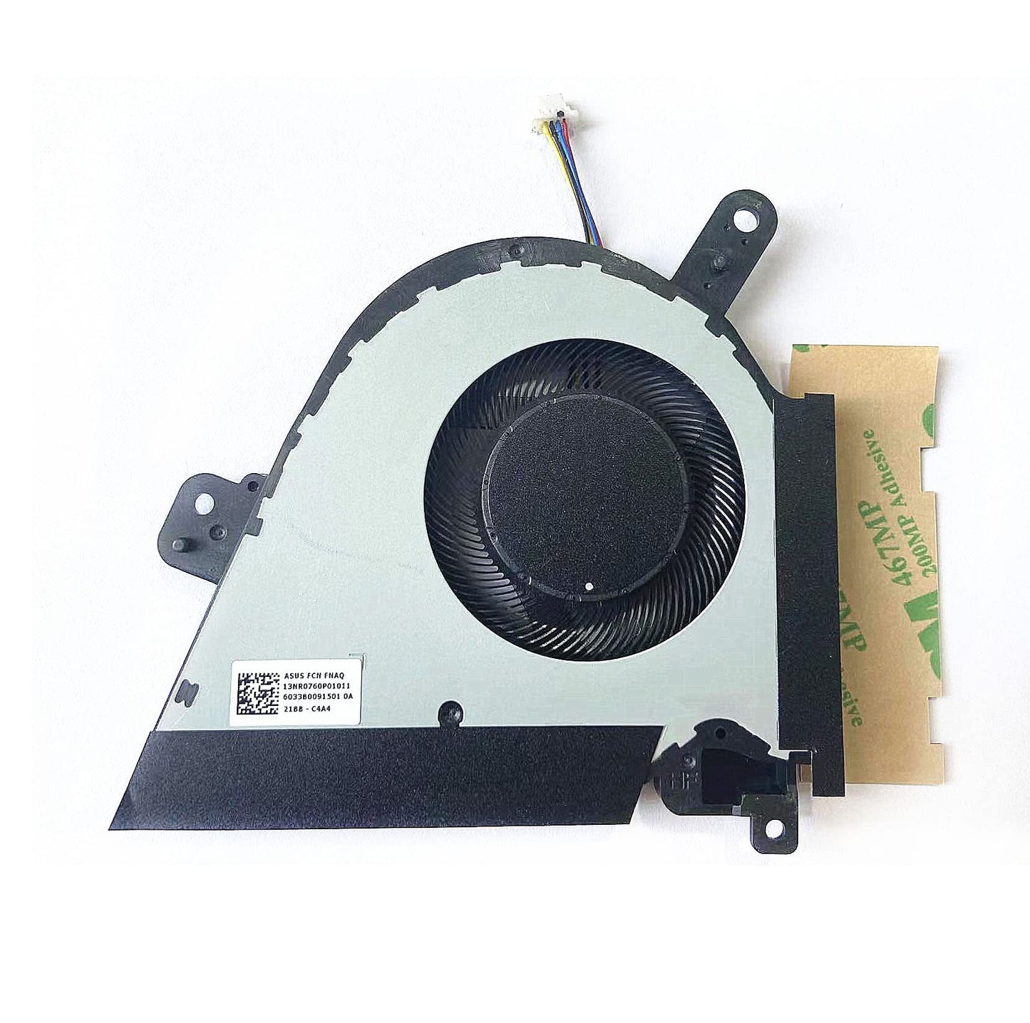 Fleshy Leaf New CPU+GPU Cooling Fan for Asus TUF Gaming Dash F15 FX516 FX516P FX516PR Air RTX3070 DC12V 4pin