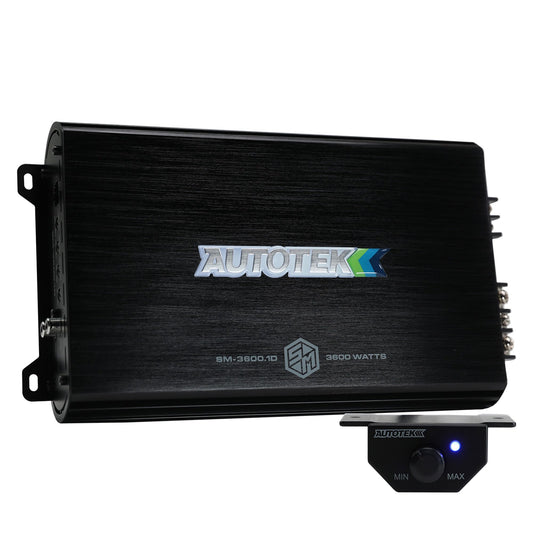 Autotek Street Machine 3600W Monoblock Class-D Car Audio Amplifier
