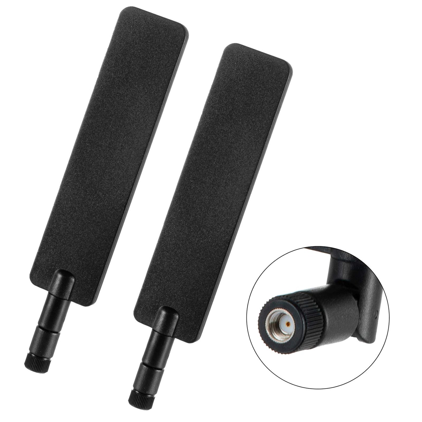 9dBi RP-SMA Male 4G LTE Cellular Trail Camera Long Range Antenna Compatible with Spypoint Tactacam Stealth Cam and More Cellular Trail Camera (Pack