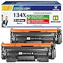 134X W1340X ( 134A W1340A ) with CHIP Compatible Toner Cartridges High Capacity 2 Black for M207 M207dw M209 M209dw M209d M234 M234dw M234sdw M234sdn