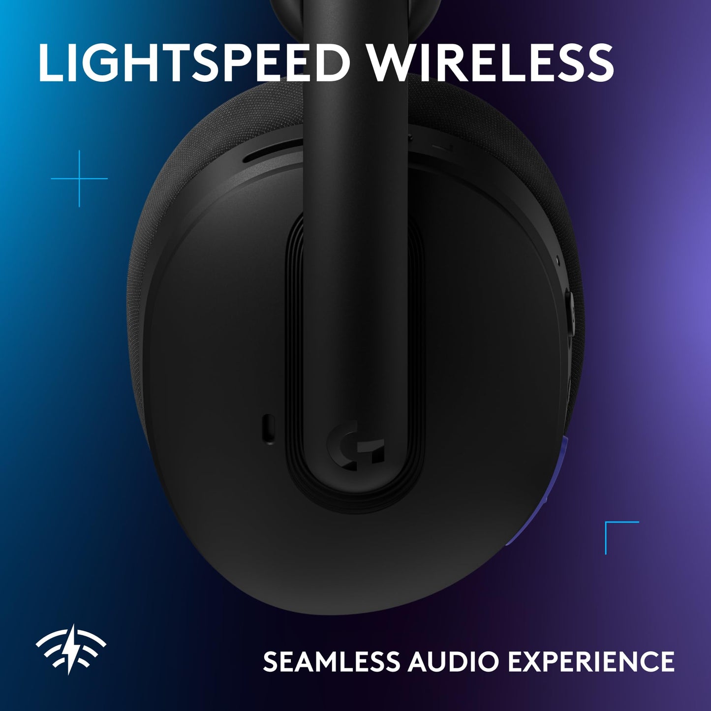 Logitech G325 Lightspeed Wireless Bluetooth Gaming Headset, All-Day Comfort, Built-in Mic with Noise Reduction, 24-Bit Audio, 24+ Hr Battery Life