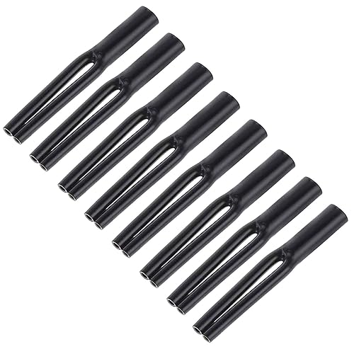 Cable Pants,Speaker Wire Pants, Speaker Pants (12mm- 2X 5.5mm, 8-Pack, Black) Dressing Up Or Protecting Your Cable Wires