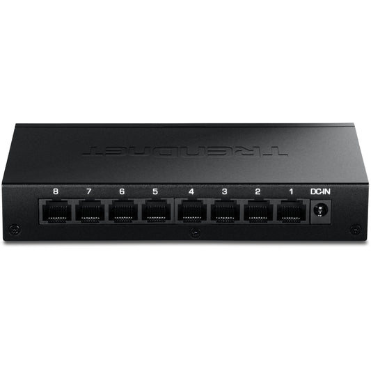 TRENDnet 8-Port 2.5Gb Switch, TEG-S381, 8 x 2.5G RJ45 Ports, 40Gbps Switching Capacity, NDAA + TAA Compliant, Ethernet Splitter, for Game Console