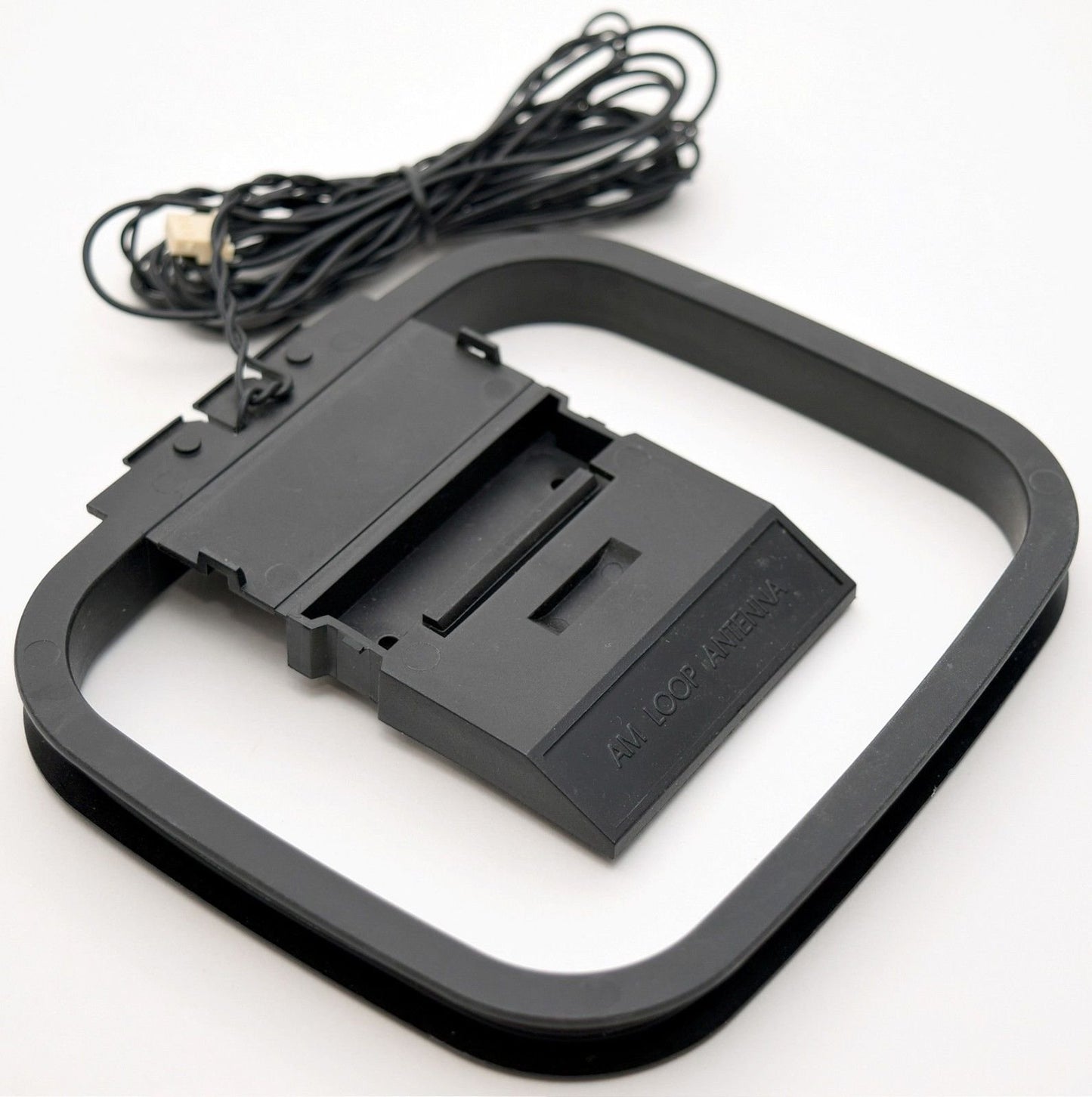 HiFi AM/FM Loop 3-Pin Mini Connector Antenna for Home Audio Receivers