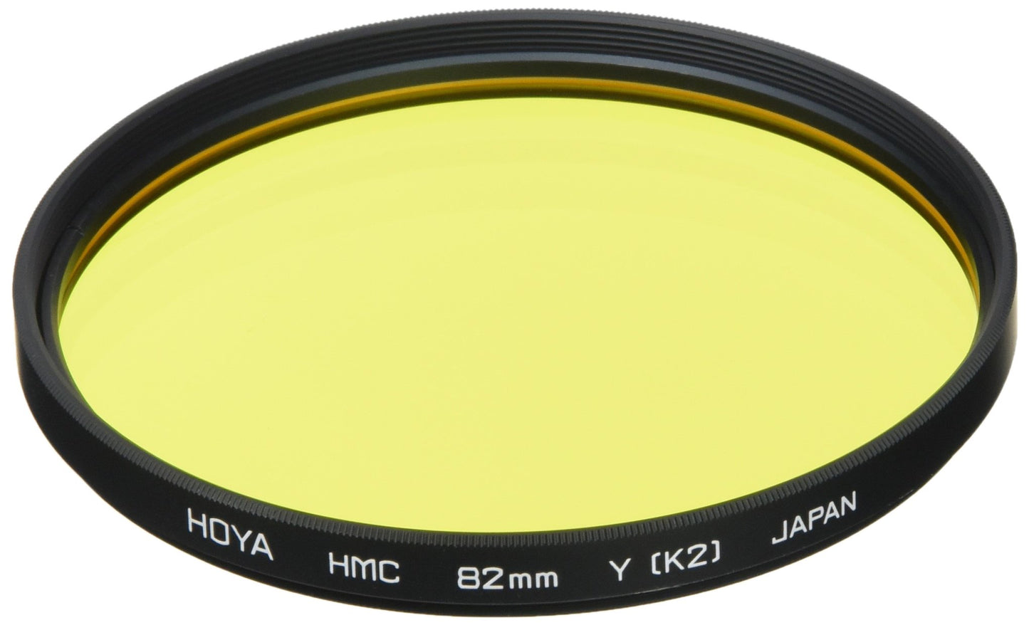 HOYA HMC K2 82mm Lens Filter (Yellow)- Tonal Enhancing Camera Filter for B&W Photography with Slim Aluminum Frame, Multi-Coated Optical Glass, Reduces