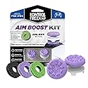 KontrolFreek Aim Boost Kit for PlayStation 5 (PS5) and PlayStation 4 (PS4) Controller | Includes Performance Thumbsticks and Precision Rings | Galaxy