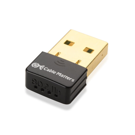 Cable Matters Nano USB Wireless Adapter (USB Wireless N Adapter/USBWiFi AdapterUp to 150 Mbps