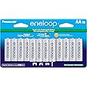 Eneloop Panasonic BK-3MCCA16FA AA 2100 Cycle Ni-MH Pre-Charged Rechargeable Batteries, 16-Battery Pack