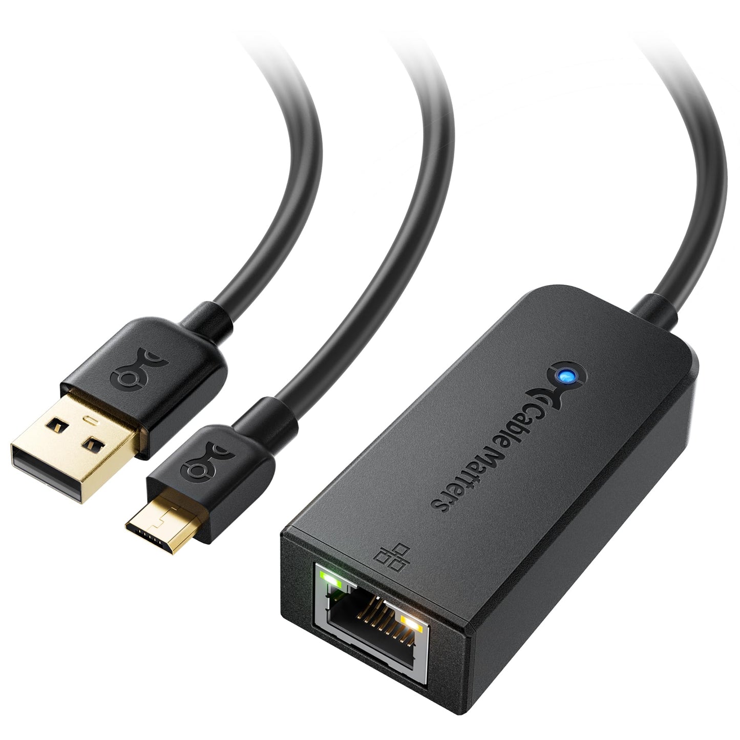 Cable Matters Micro USB to Ethernet Adapter, Fire Stick Adapter