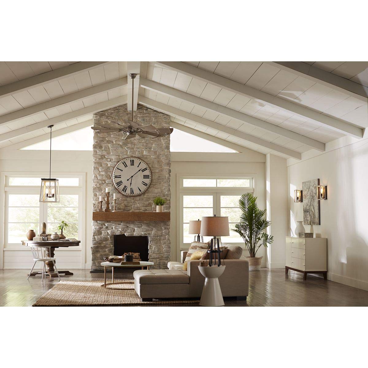 Progress Lighting P710012-143 Briarwood Graphite One-Light Wall Sconce, , Black
