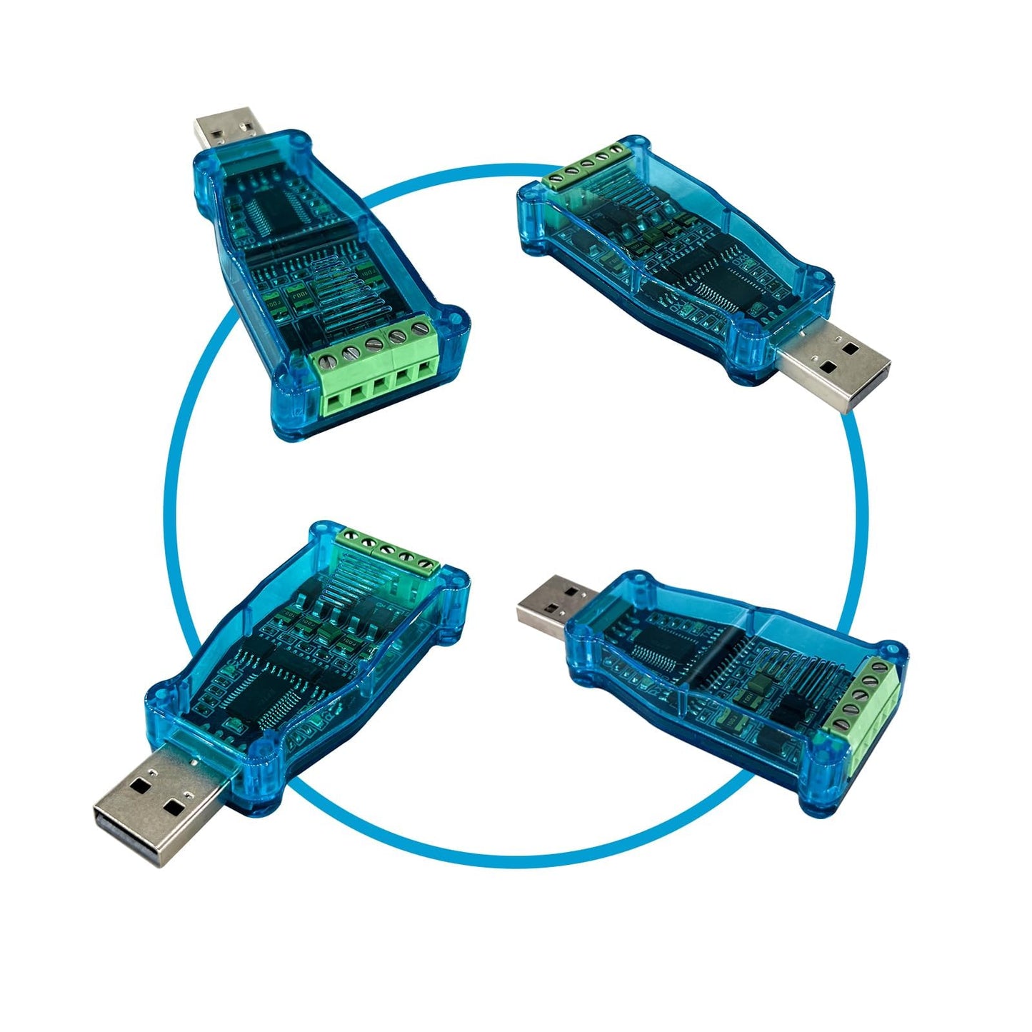 DSD TECH SH-U11 USB to RS485 RS422 Converter with FTDI FT232R Chip Work for Modbus