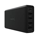 SABRENT 114W 5 Port USB A and USB Type C PD Smart Charger Charging Station (AX-LPD5)
