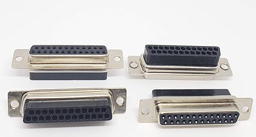Pc Accessories - DB25 Female 5 Pack D-Sub Crimp Type Connector, 5-PK No Pin