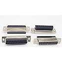 Pc Accessories - DB25 Female 5 Pack D-Sub Crimp Type Connector, 5-PK No Pin