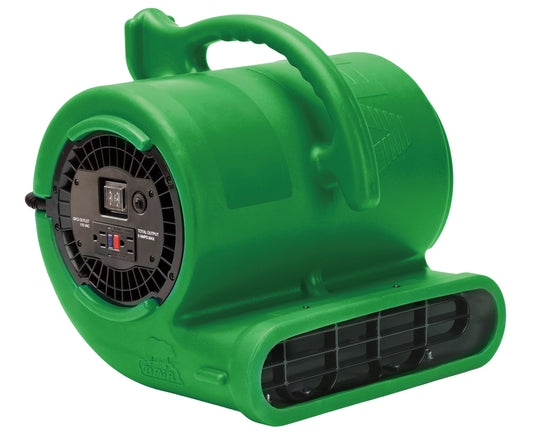 B-Air VPX34 1/3 HP Air Mover Commercial Floor Fan, Daisy Chainable, Stackable, 2 Speeds, 3 Drying Angles, 2.9 Amp Draw, for Water Damage Restoration