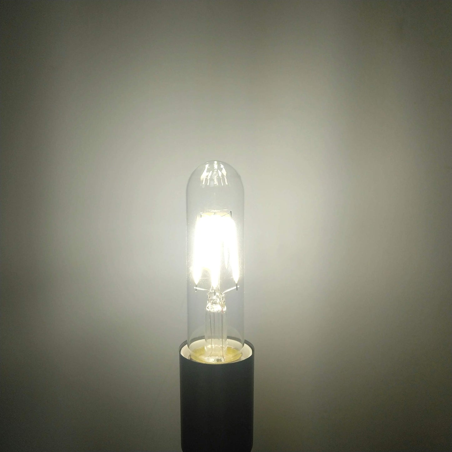 ASOKO T10 LED Edison Bulb 4W, Dimmable 4000K Daylight, E26, 3-Pack