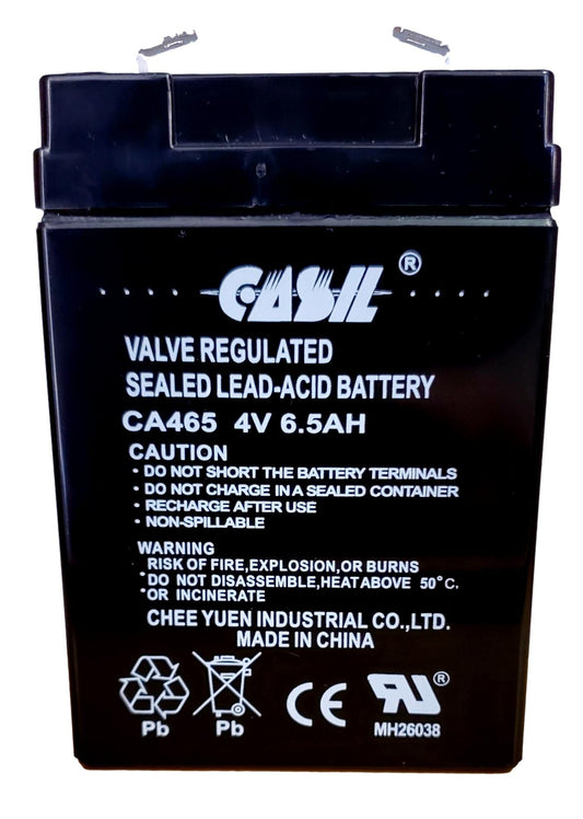 Casil CA465 4v 6.5ah Battery for Resideo Honeywell LTEM-PA LTEM-PV Advanced Modular Communicator R300-11454