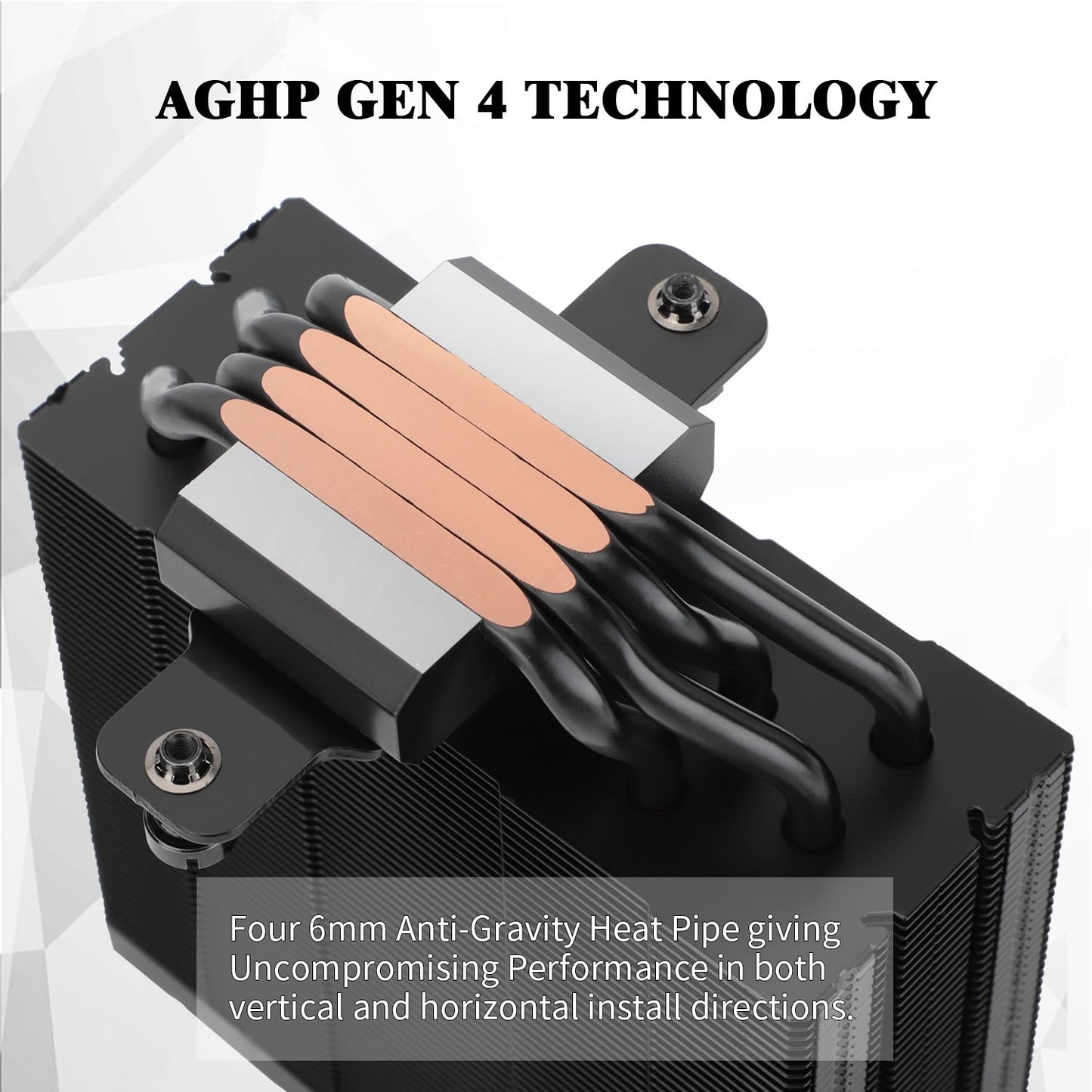 Thermalright Assassin Spirit 120 Vision ARGB Black CPU Cooler with 1.54-inch 240*240 Resolution IPS Display LCD Screen,Computer CPU Air Cooling
