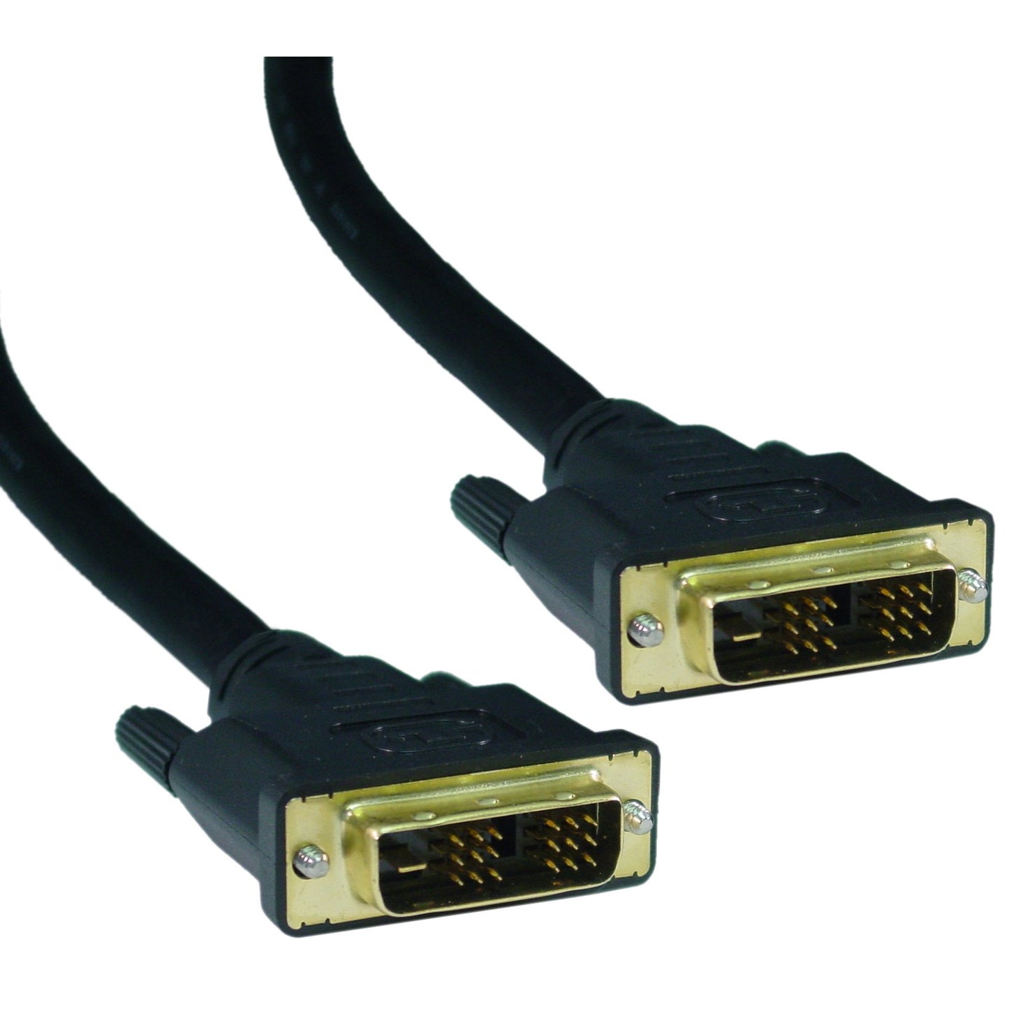 QualConnect DVI-D Single Link Cable, DVI-D Male, 1 Meter (3.3 ft)
