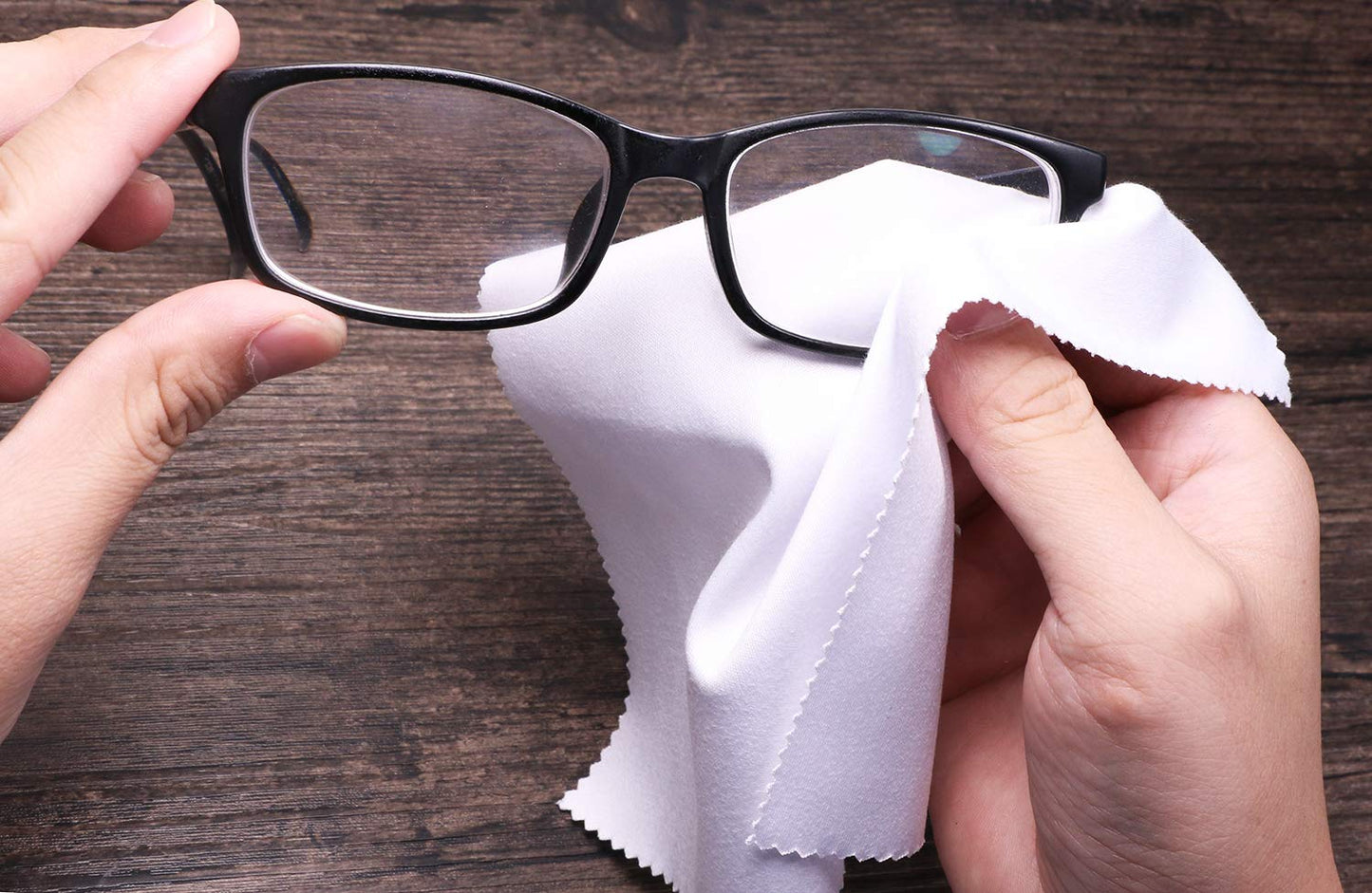 Mini Skater 12 Pack Microfiber Cleaning Cloths for Eyeglasses Sunglasses Electronics Lenses Camera Phone Screens Glass